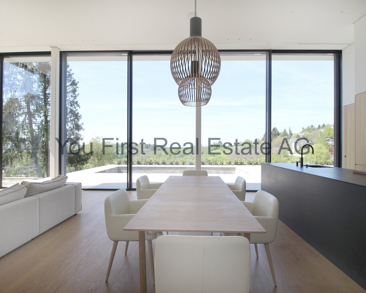 VERKAUFT -Neubau Luxus Villa mit Fernsicht