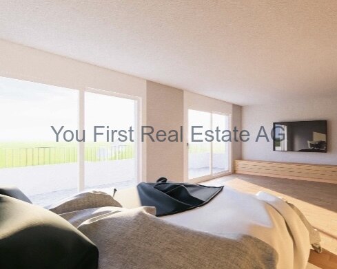 Modernes Hanghaus mit Panoramablick