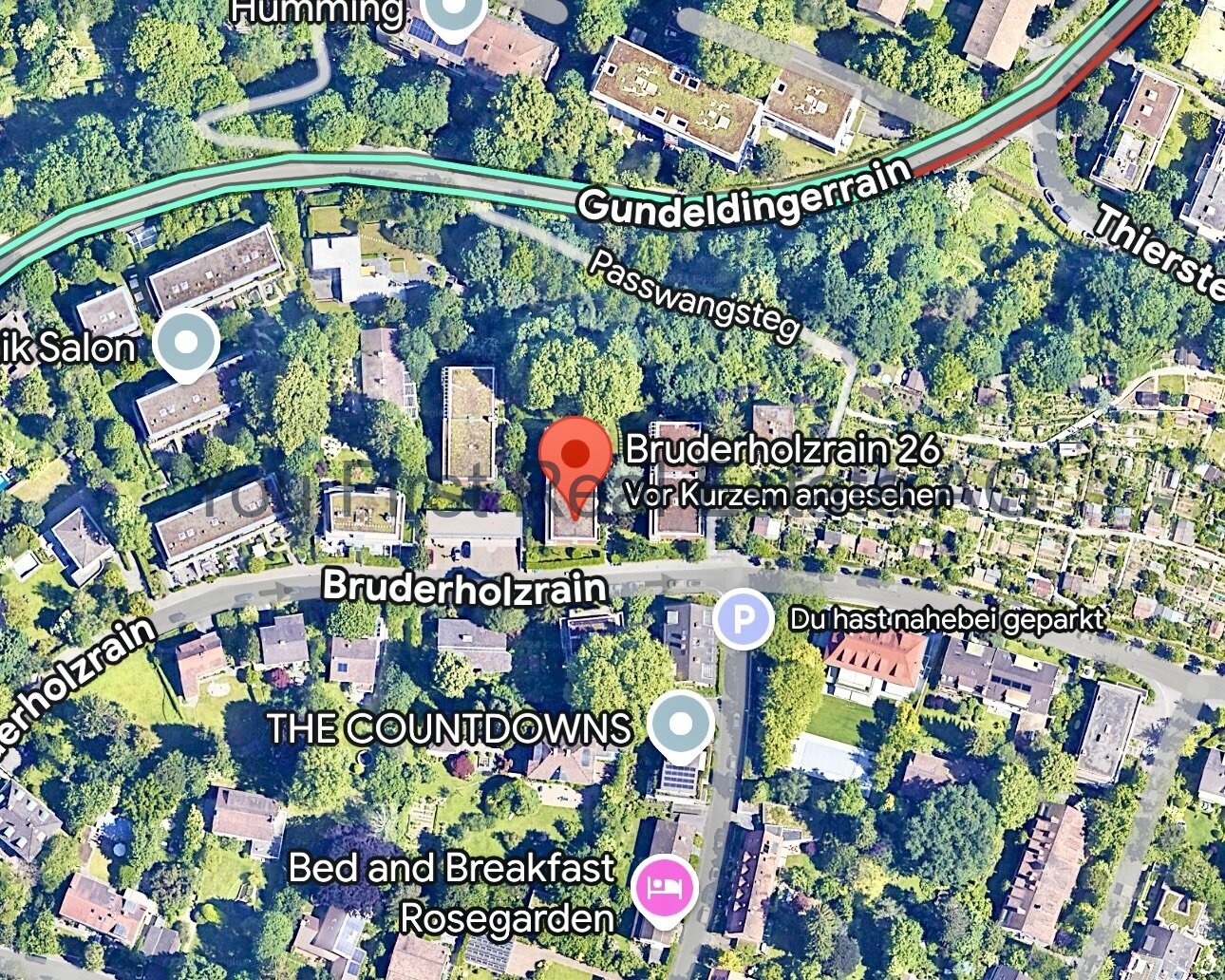 Charmante Wohnung im Grünen