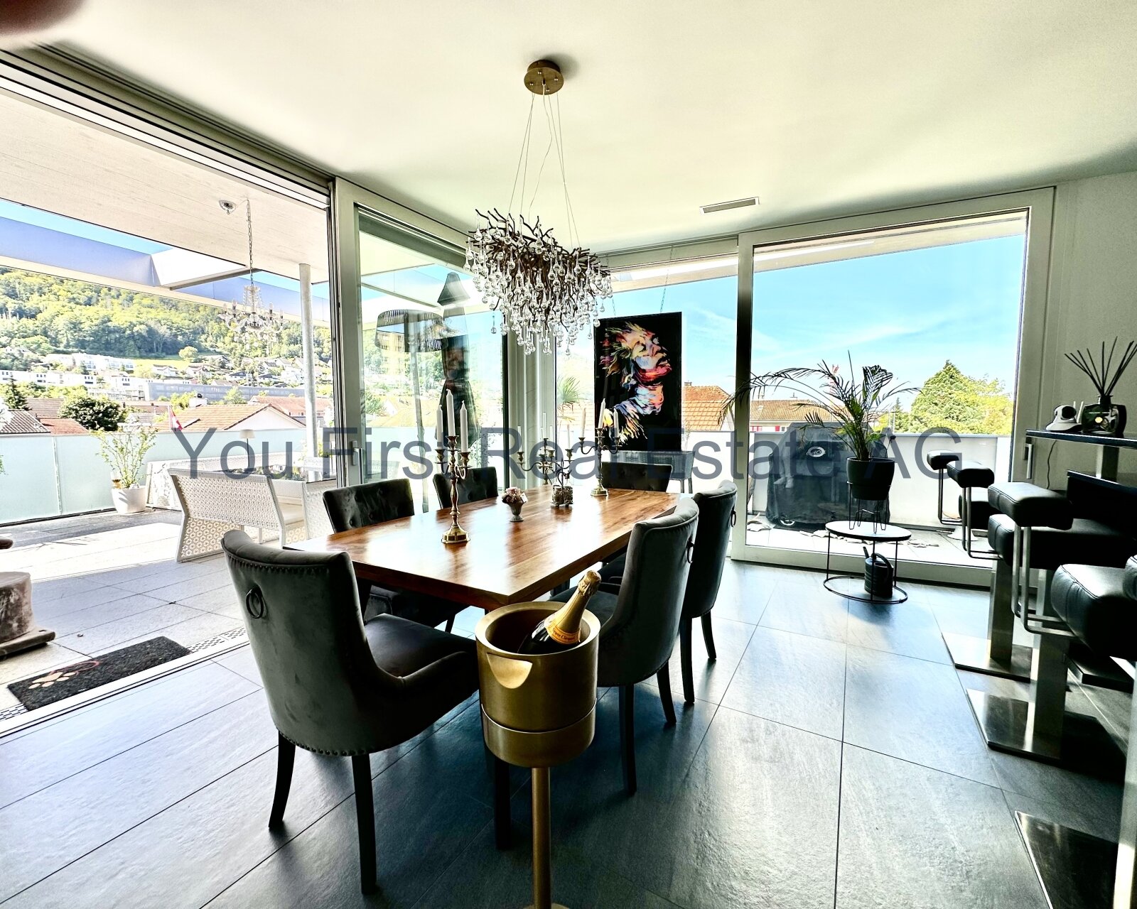 Traumhafte Attikawohnung mit Luxus und Weitblick