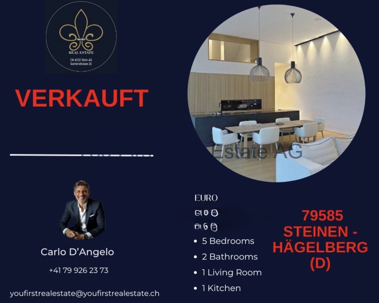 VERKAUFT -Neubau Luxus Villa mit Fernsicht