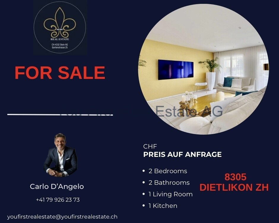 Dietlikon: Elegantes Wohnen in Dietlikon: Modernes Zuhause mit Fernblick 