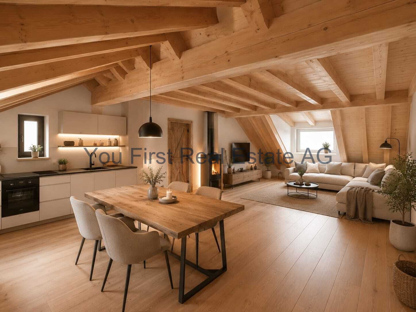 Lampenberg: Erstbezug Sommer 2026: Studio mit Hobbyraum & Balkon 