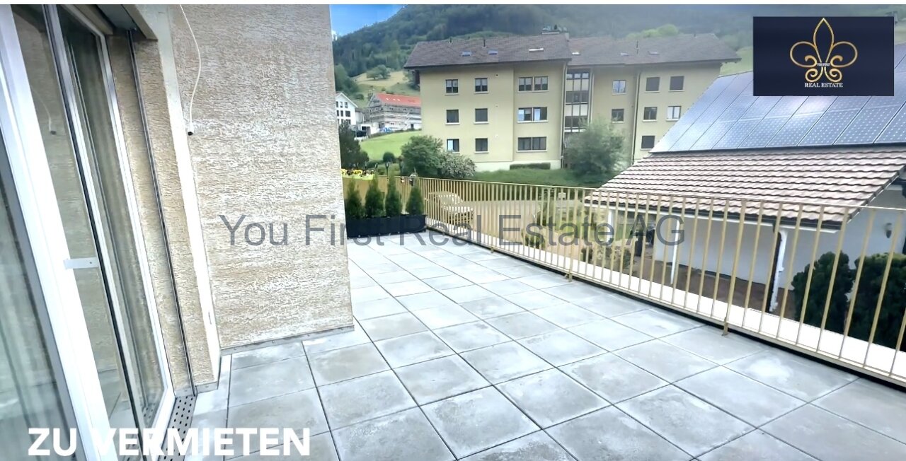 Weitsicht grosse Terrasse Weitsicht grosse Terrasse