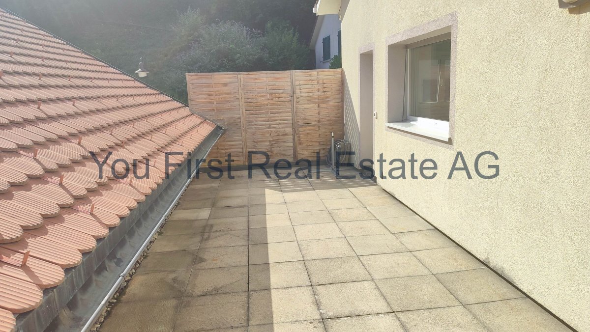 Riesige Terrasse