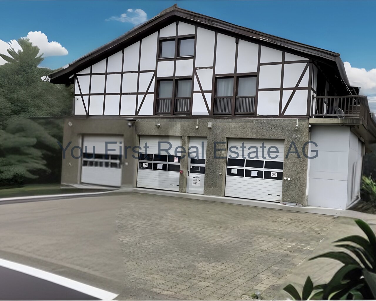 Repräsentative Gewerbeimmobilie mit Charme - Fachwerkstil trifft moderne Funktionalität!