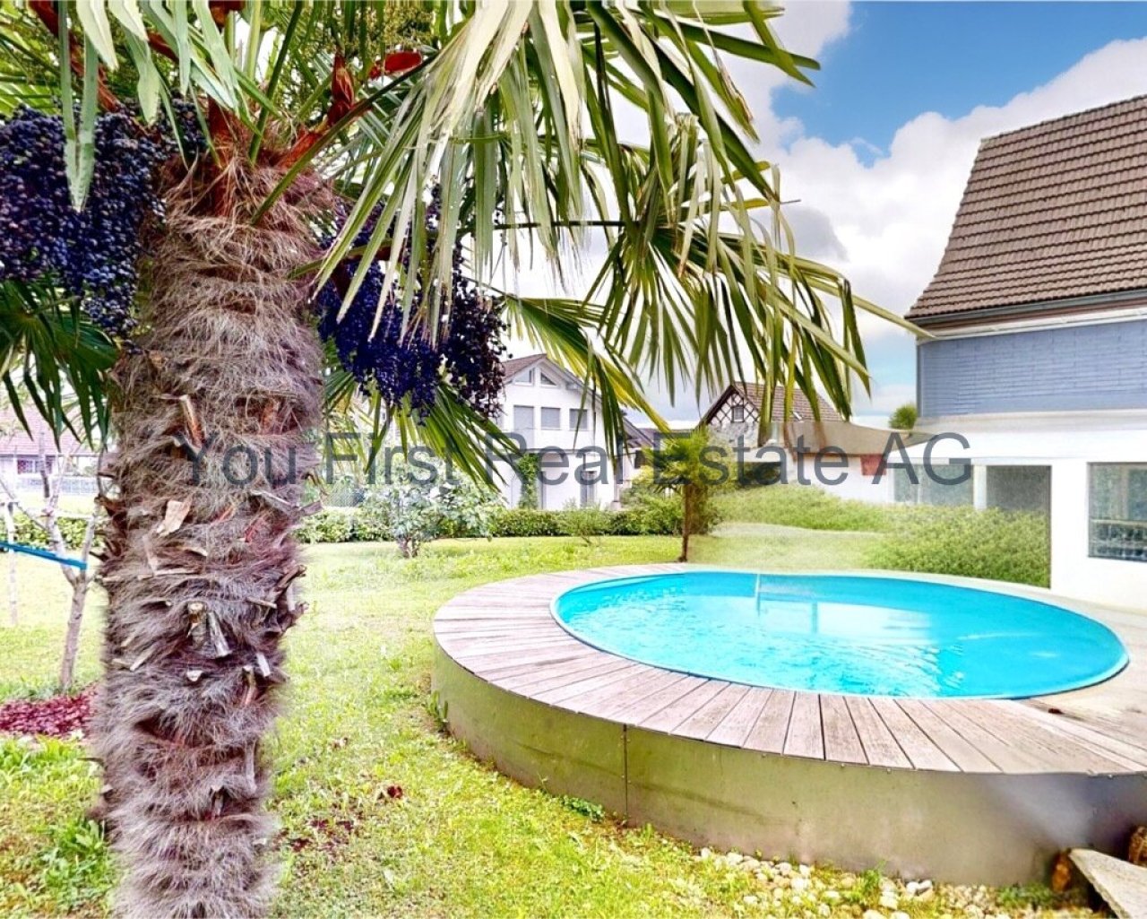 Exklusives Poolparadies mit tropischem Flair - Ihr Wellness-Rückzugsort im eigenen Garten!