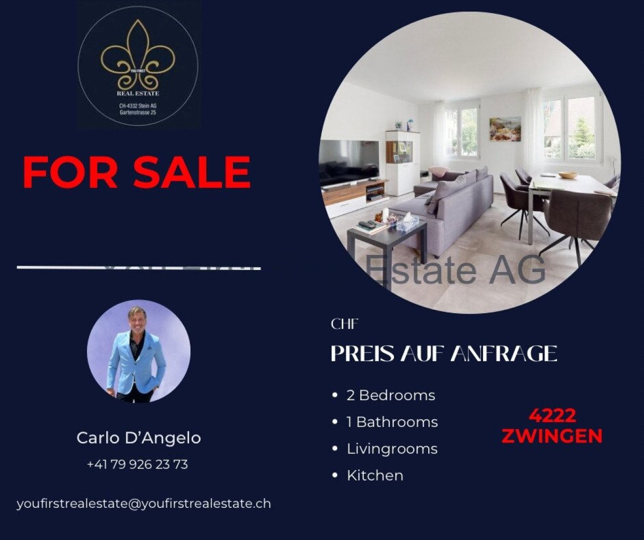 Lichtdurchflutetes Wohnambiente mit harmonischer Raumaufteilung und Weitblick