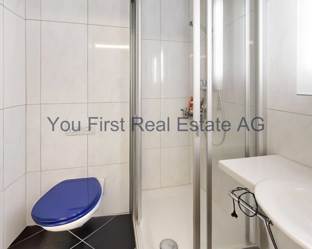 Modernes Duschbad mit Komfort-Ausstattung - Edle Sanitäreinrichtung in zeitlosem Design