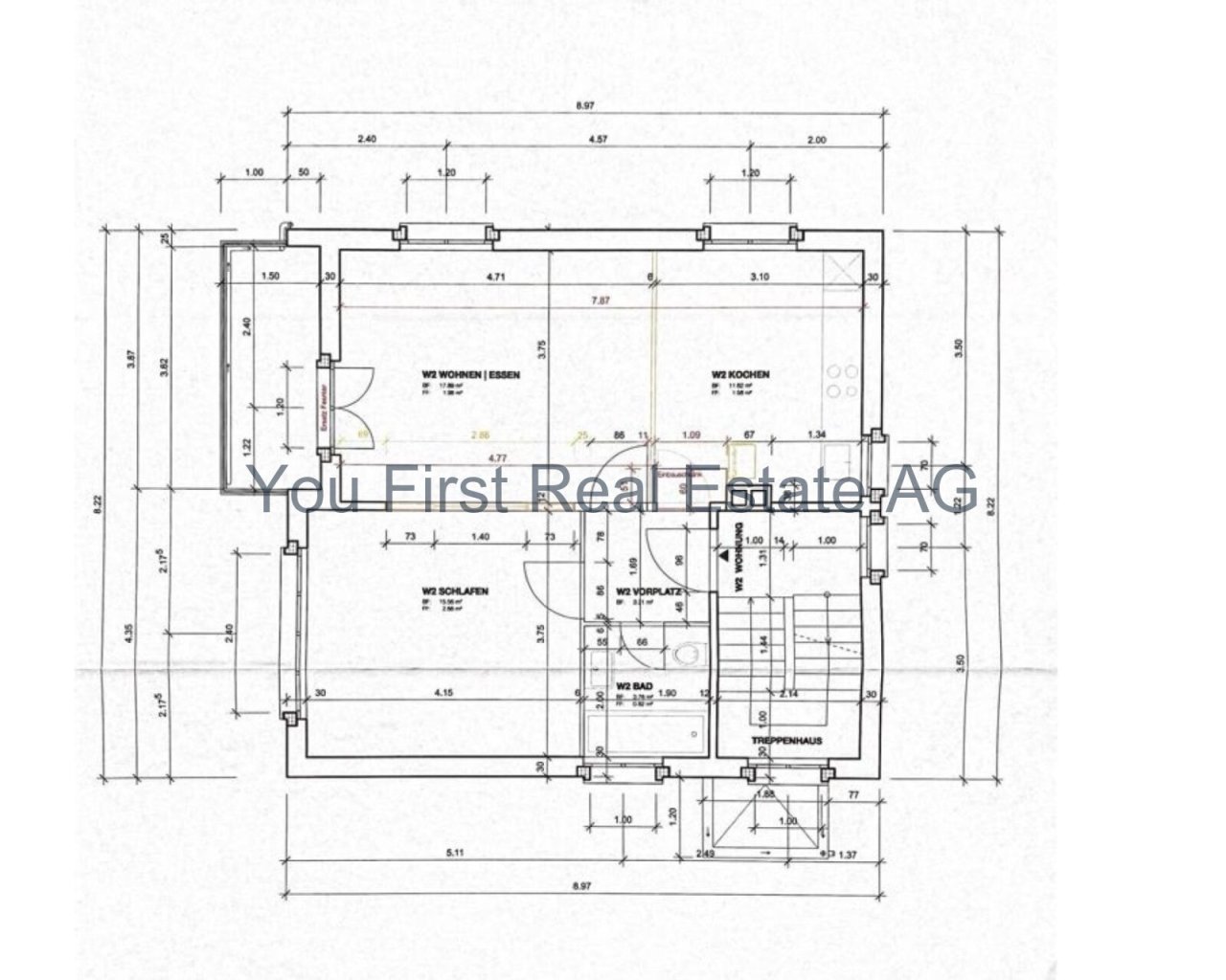 Durchdachter Grundriss: Optimale Raumaufteilung für Wohnkomfort und Funktionalität