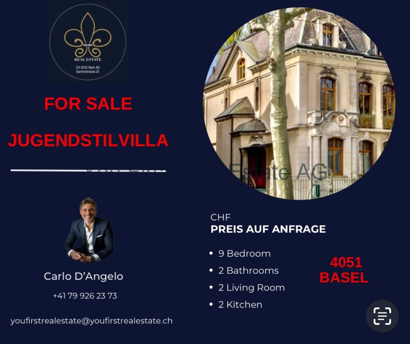 Basel: Traumhaus für die ganze Familie – Stilvoll und modern in Basel 