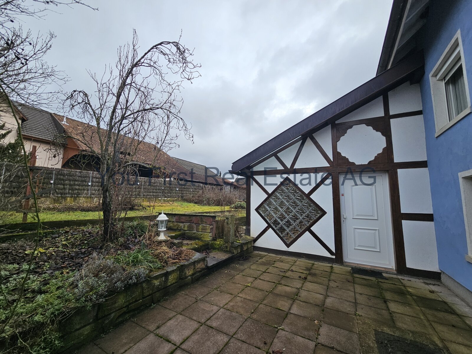 Charmantes Fachwerkgartenhaus mit charaktervollem Fachwerk und praktischer Ausstattung